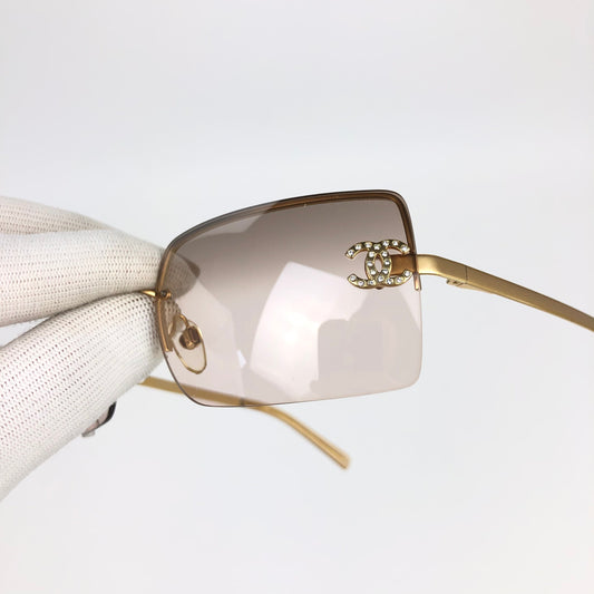 CHANEL RIMLESS SUNGLASSES