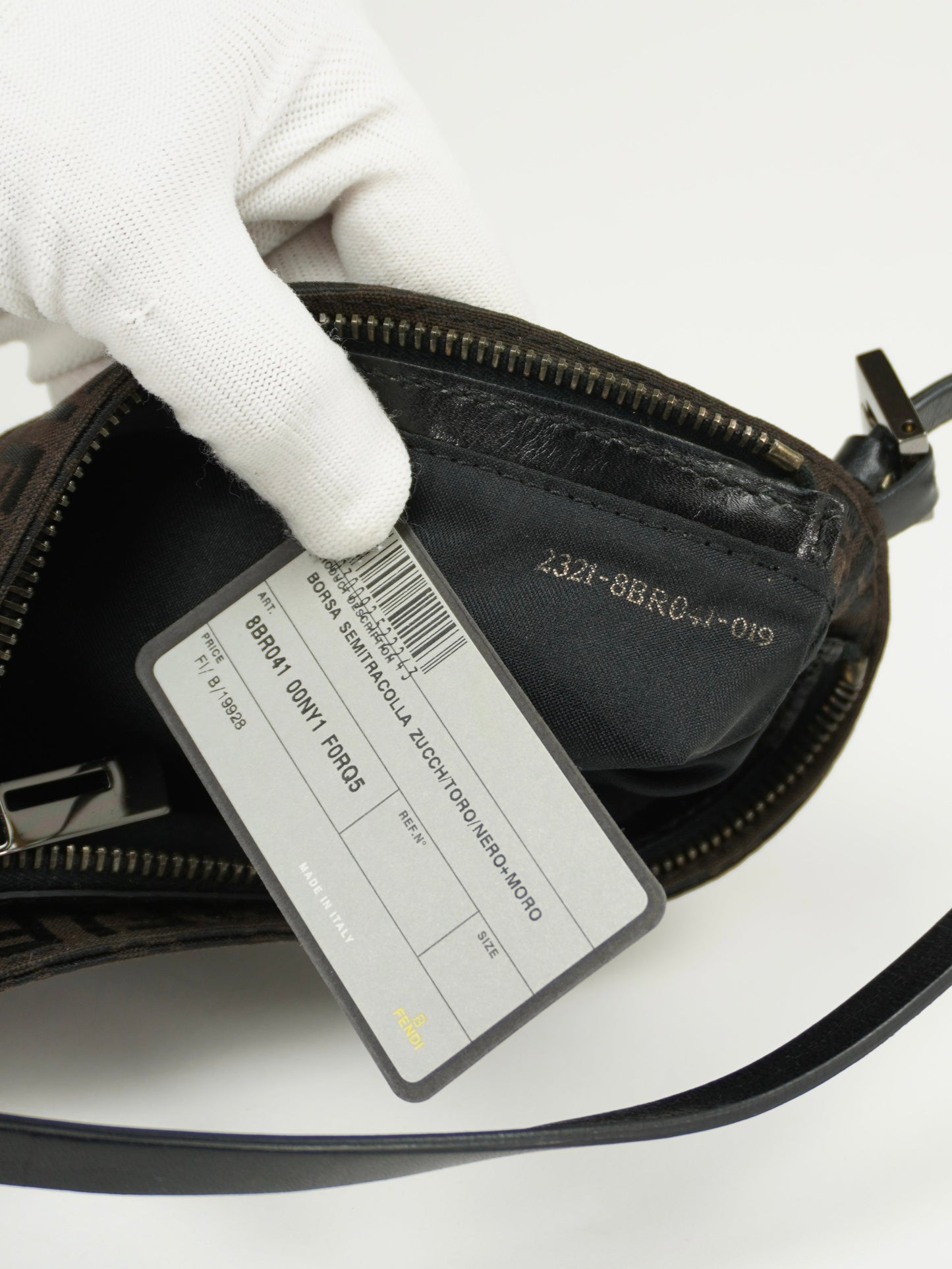 FENDI ZUCCA SHOULDER BAG