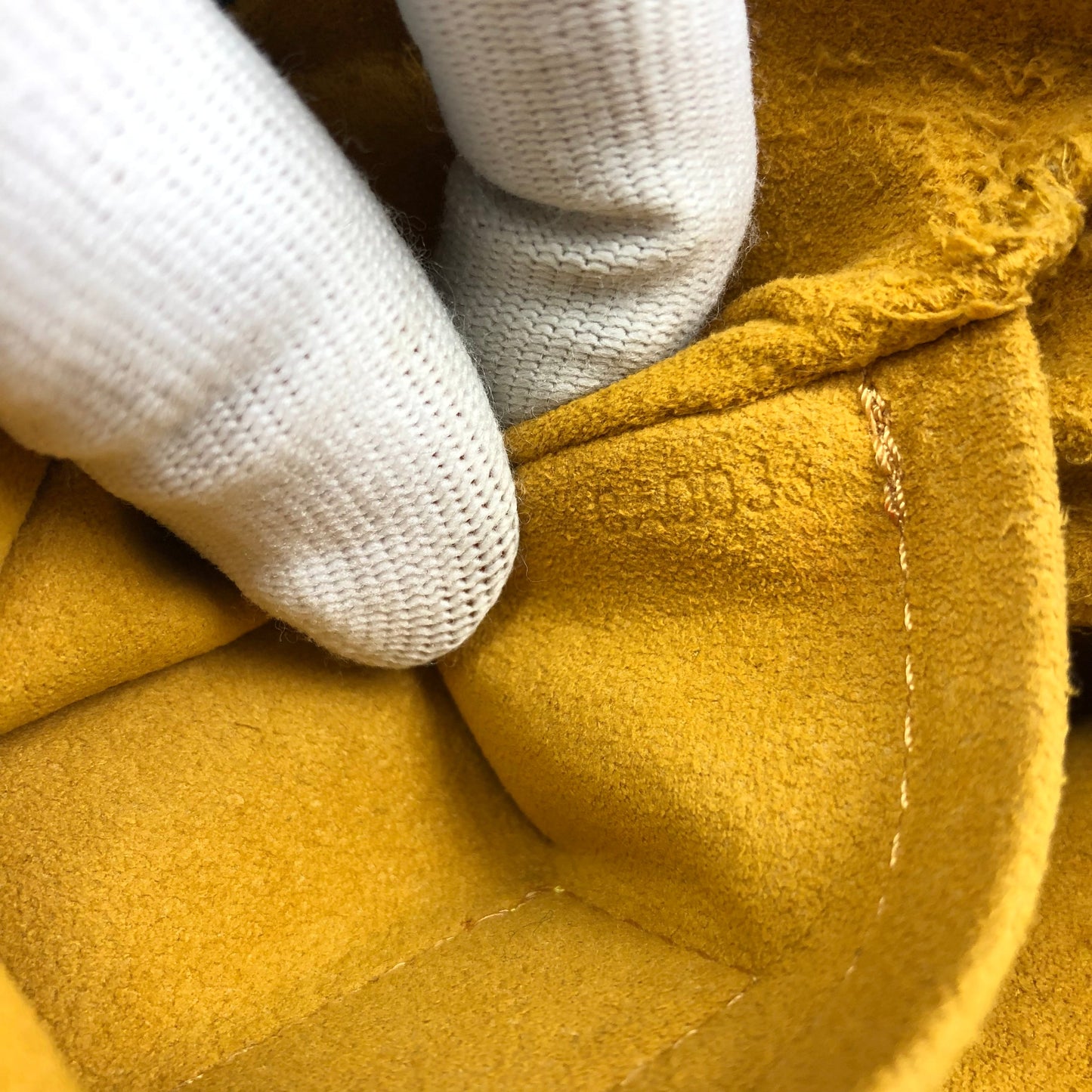 LOUIS VUITTON DENIM PLEATY SHOULDER BAG