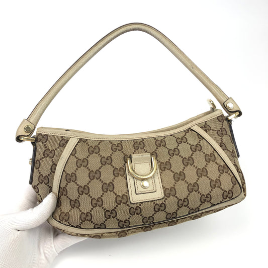 GUCCI MONOGRAM SHOULDER BAG