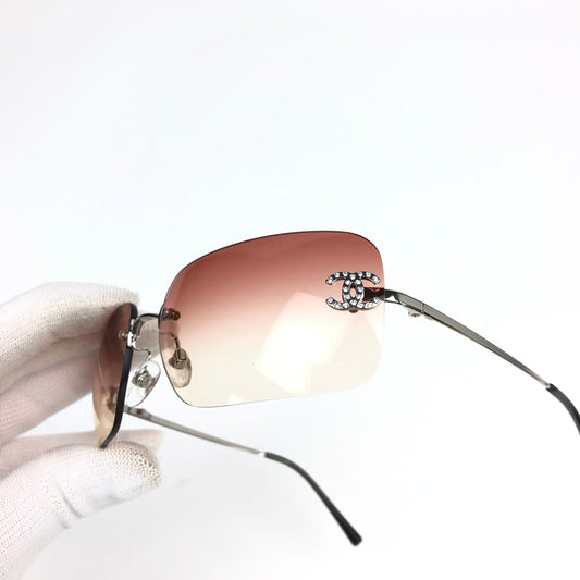 CHANEL RIMLESS SUNGLASSES
