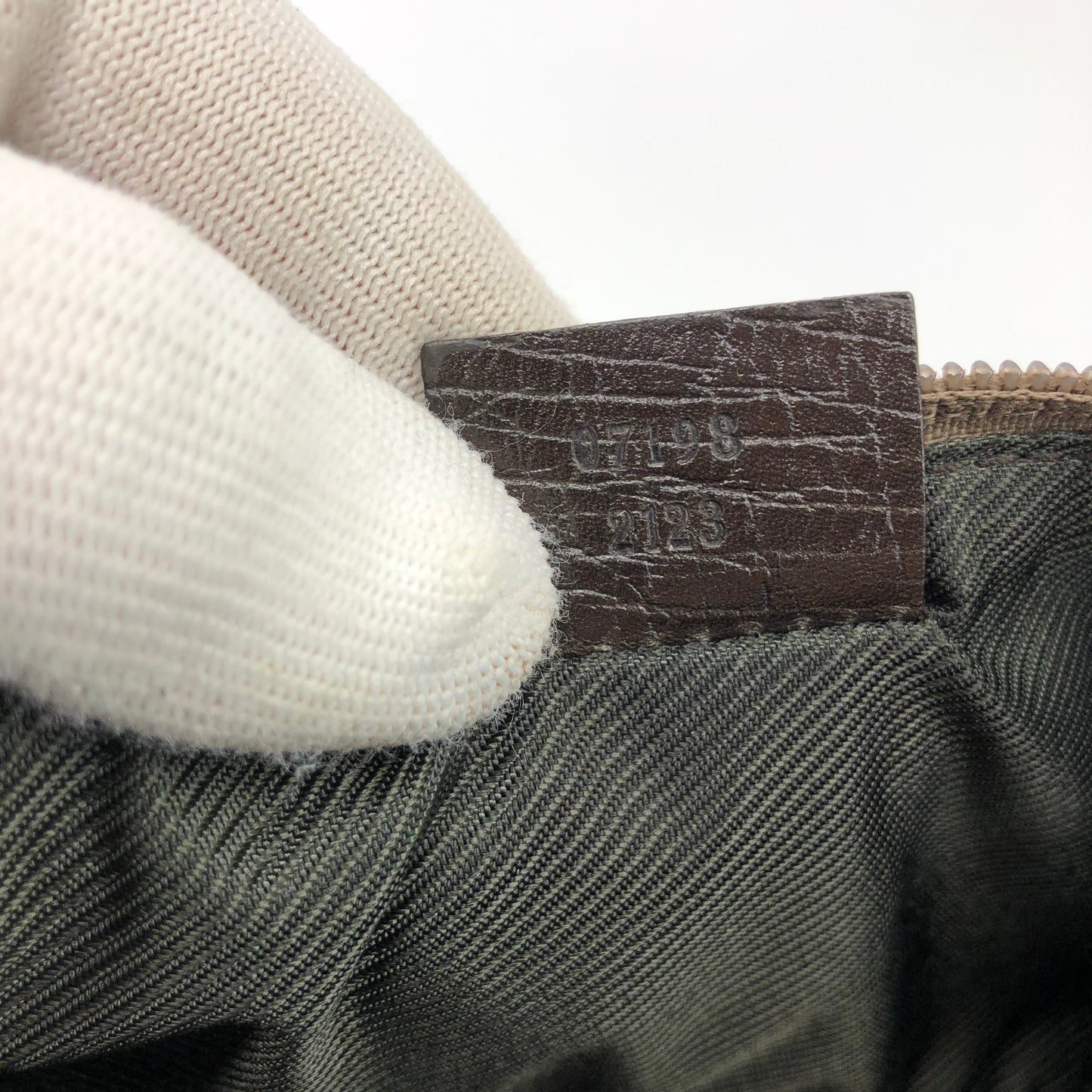 GUCCI MONOGRAM SHOULDER BAG