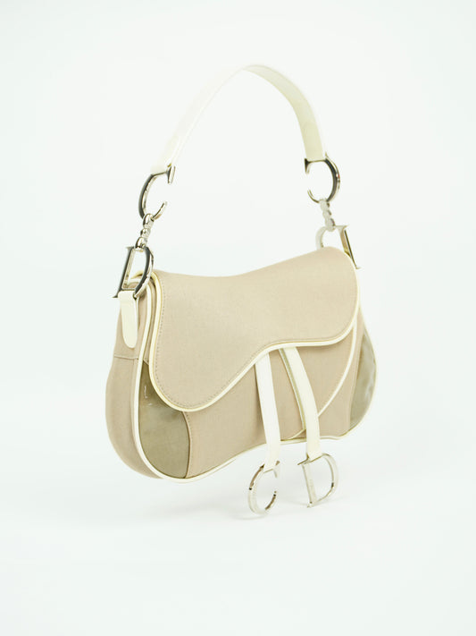 CHRISTIAN DIOR DOUBLE SADDLE BAG