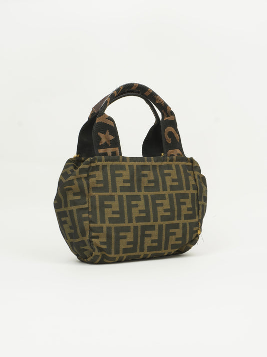 FENDI ZUCCA CLUTCH BAG