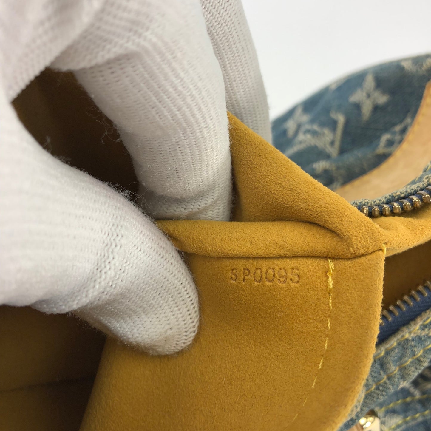 LOUIS VUITTON NEO SPEEDY DENIM BAG