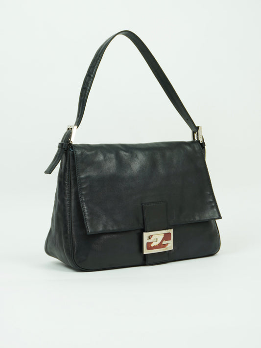 FENDI MAMA BAGUETTE WITH MARBLE BUCKLE