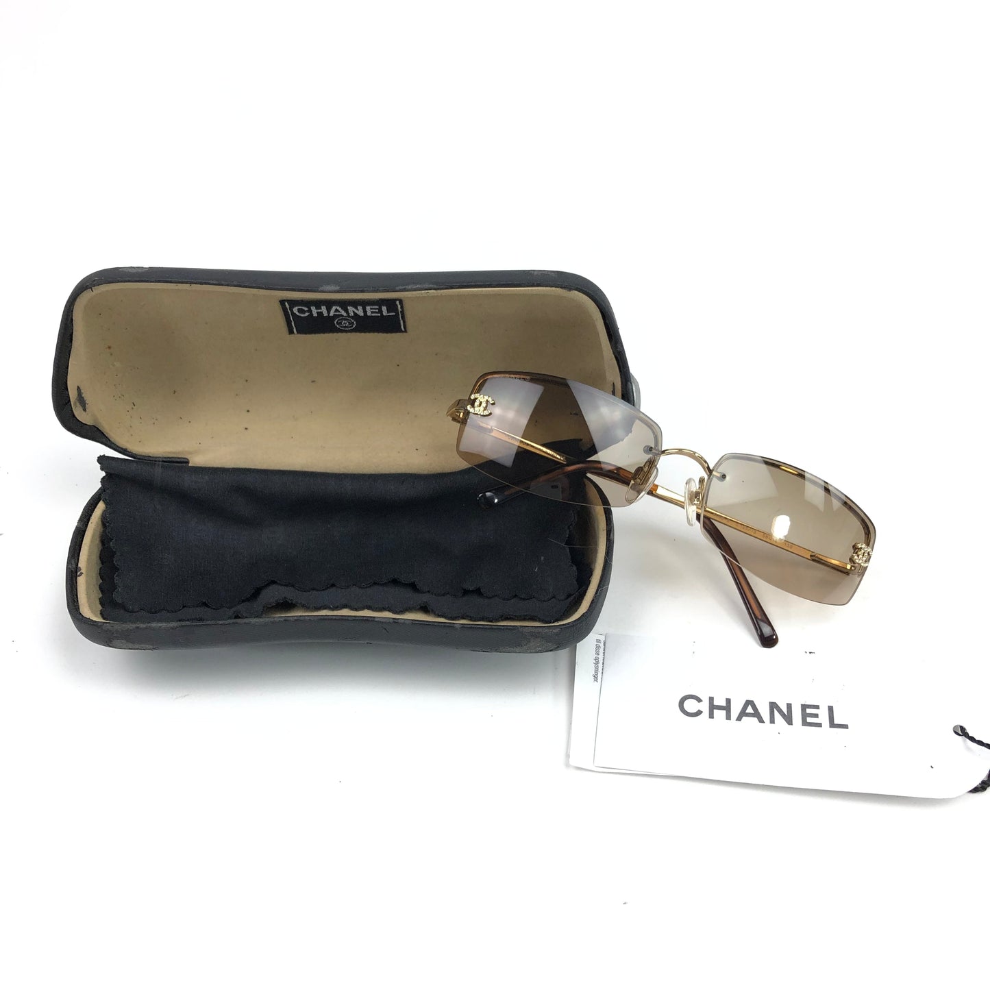 CHANEL RIMLESS SUNGLASSES