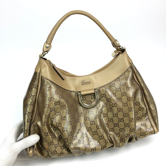 GUCCI MONOGRAM ABBEY BAG