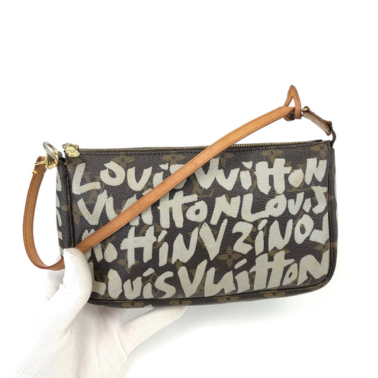 LOUIS VUITTON STEPHEN SPROUSE GRAFFITI POCHETTE BAG