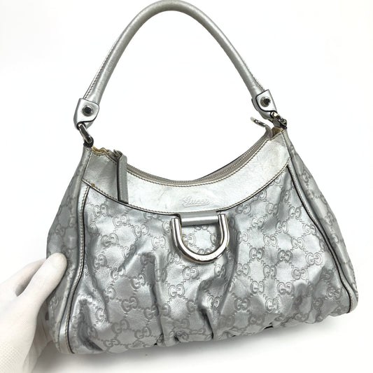 GUCCI MONOGRAM ABBEY SHOULDER BAG