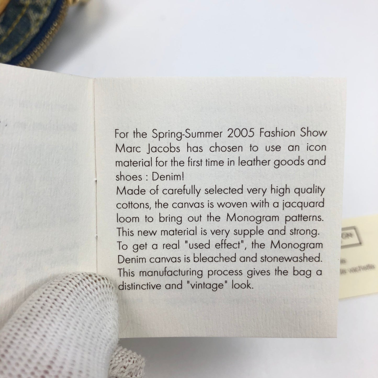 LOUIS VUITTON DENIM NEO SPEEDY BAG