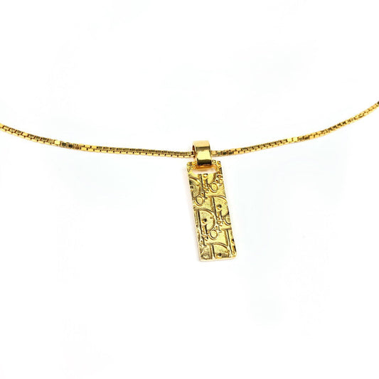 CHRISTIAN DIOR DOUBLE SIDED NECKLACE