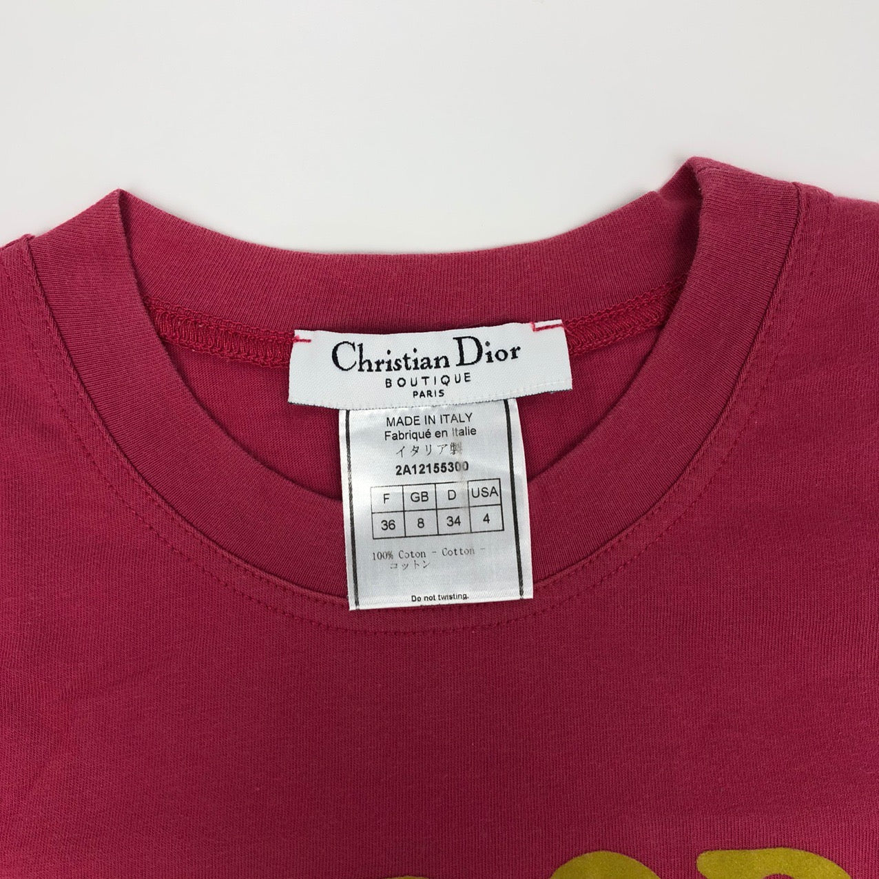 CHRISTIAN DIOR ‘J’ADORE DIOR’ TOP