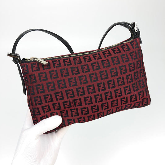 FENDI ZUCCA SHOULDER BAG