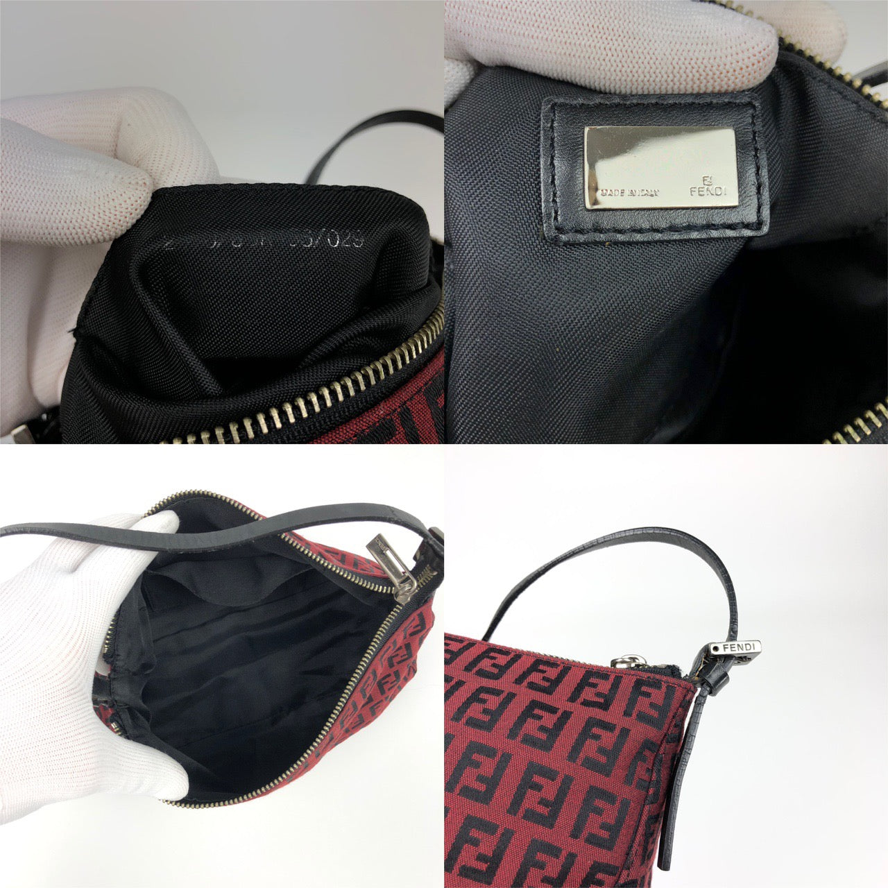FENDI ZUCCA SHOULDER BAG