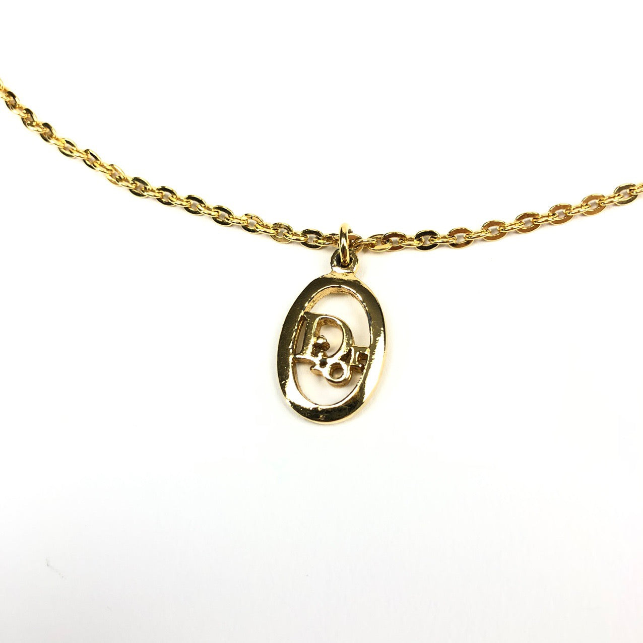 CHRISTIAN DIOR MONOGRAM NECKLACE