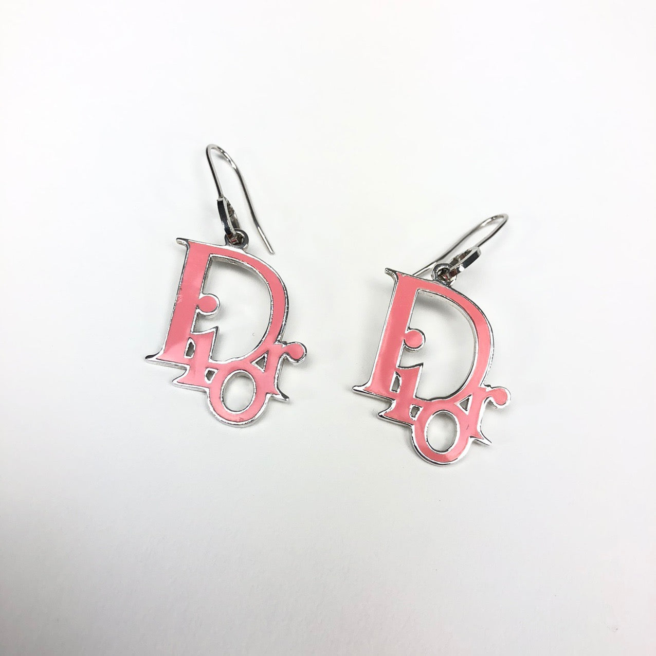 CHRISTIAN DIOR MONOGRAM EARRINGS