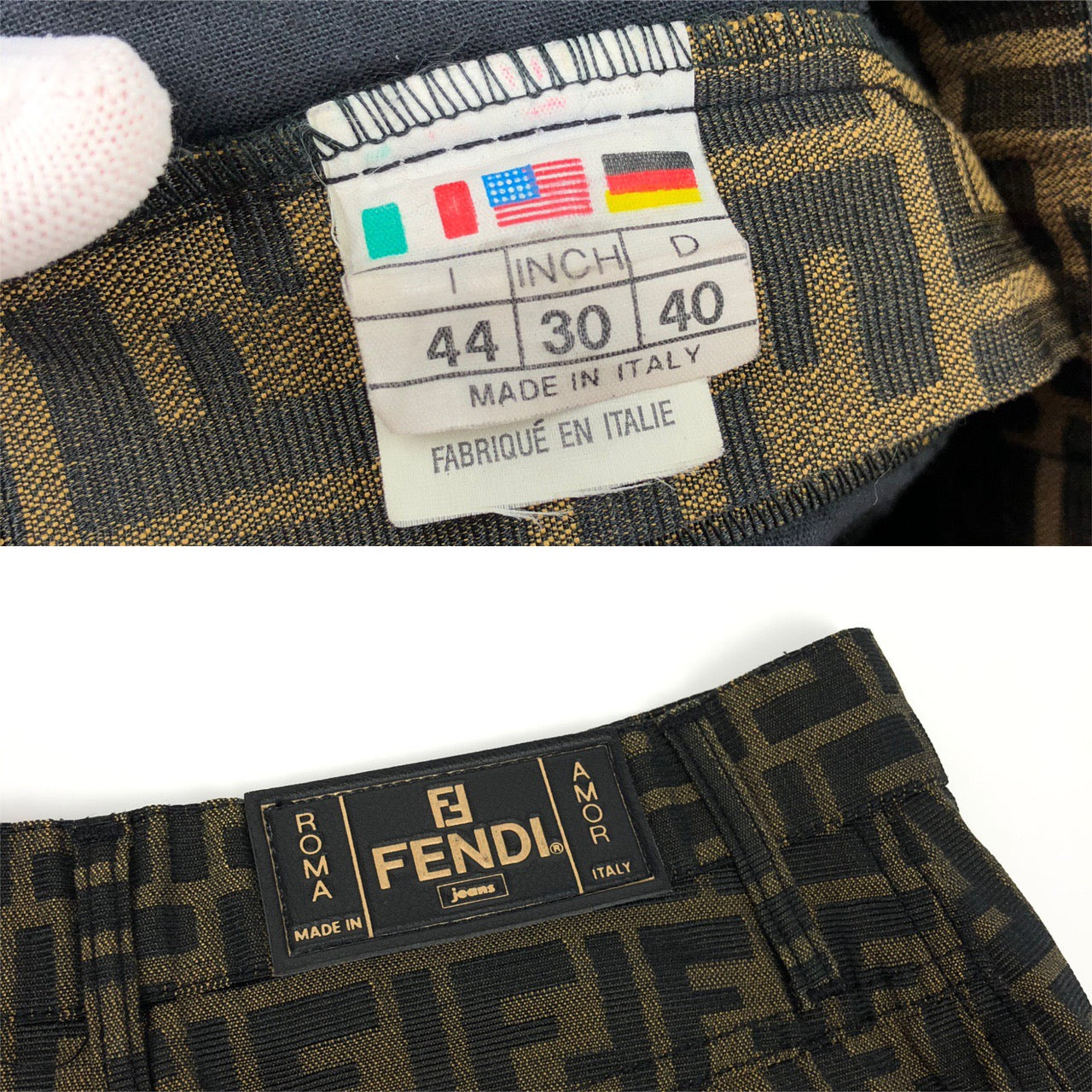 FENDI ZUCCA SKIRT