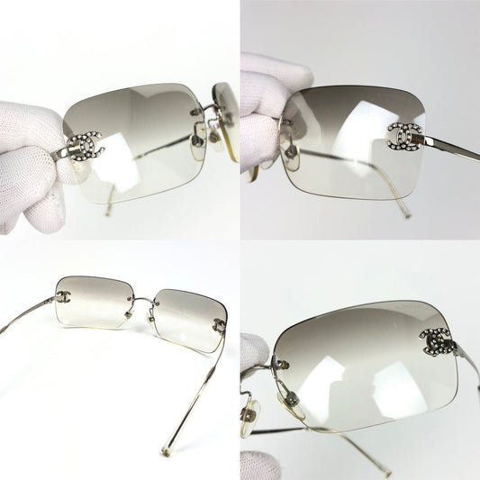 CHANEL RIMLESS SUNGLASSES