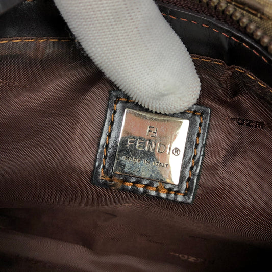FENDI ZUCCA SHOULDER BAG