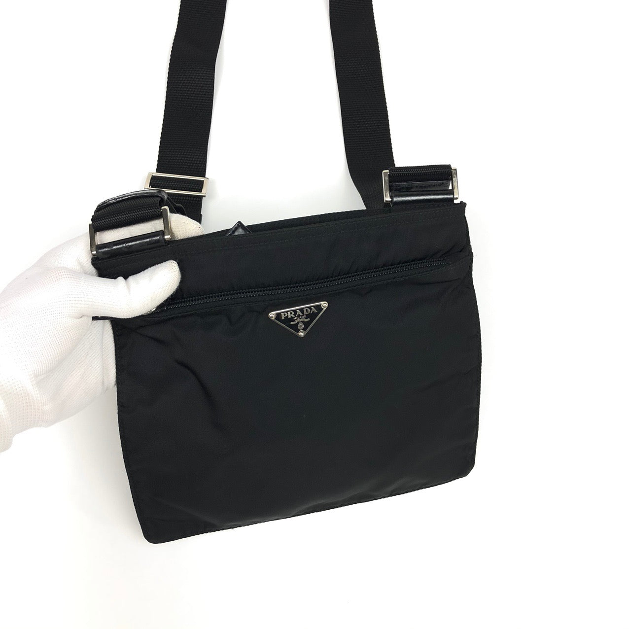 PRADA NYLON CROSSBODY BAG