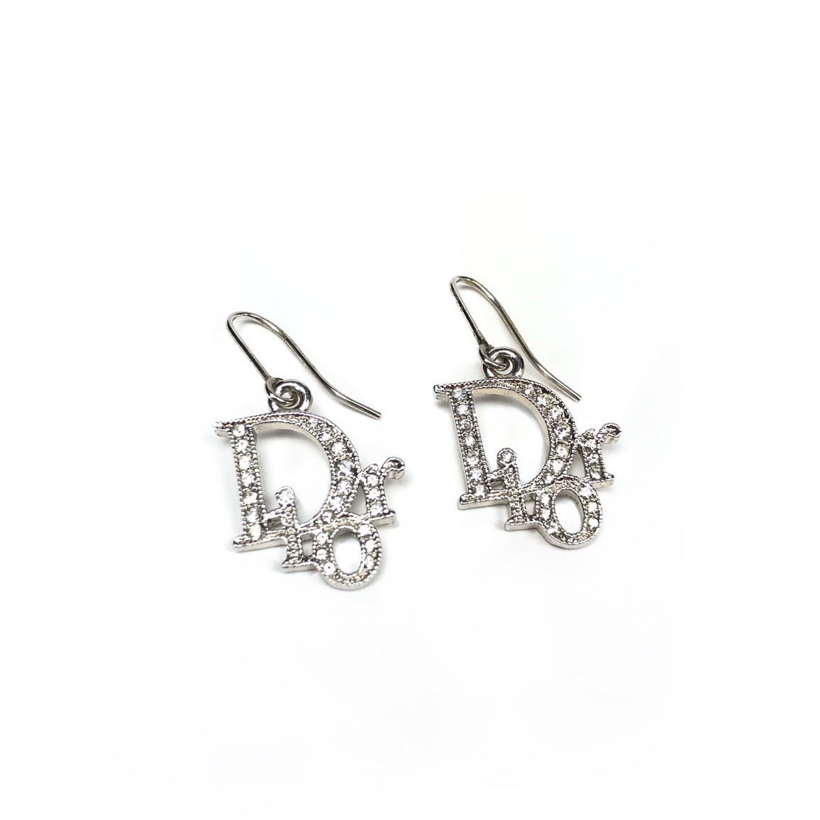 CHRISTIAN DIOR JEWELLED EARRINGS