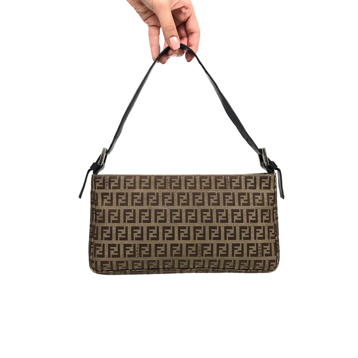FENDI ZUCCA SHOULDER BAG