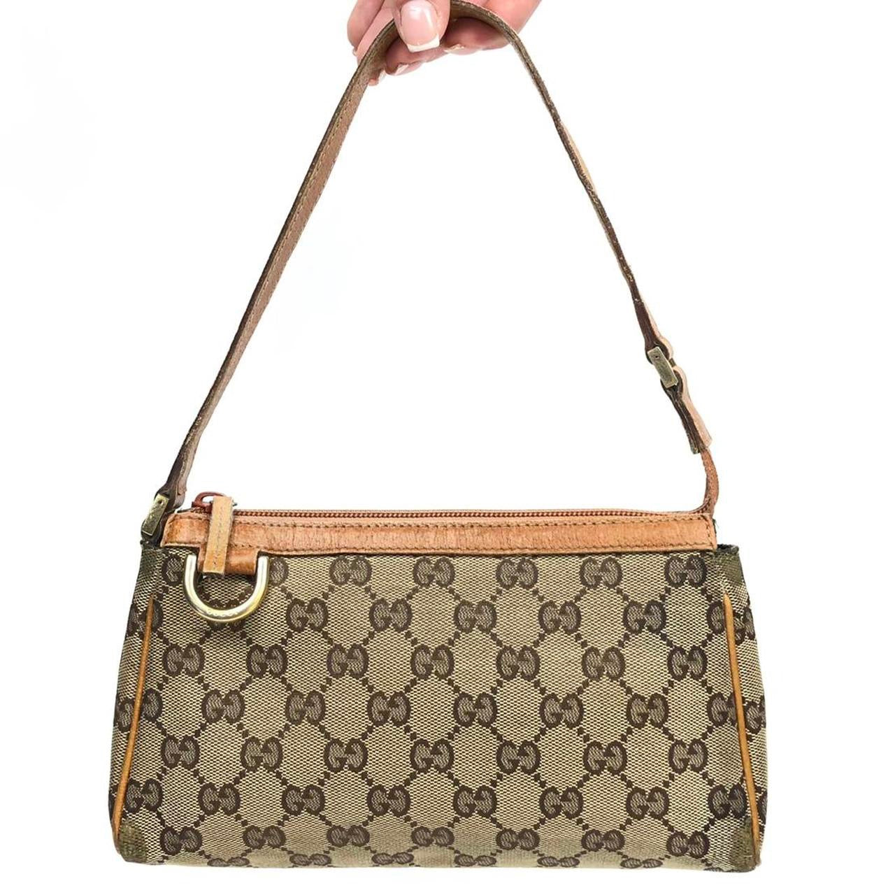 GUCCI MONOGRAM SHOULDER BAG