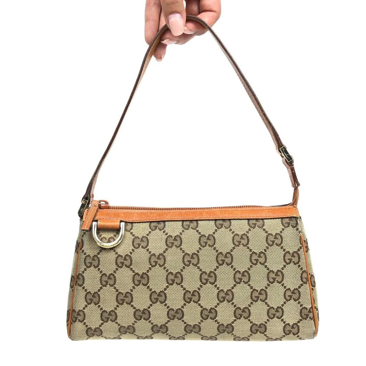 GUCCI MONOGRAM SHOULDER BAG