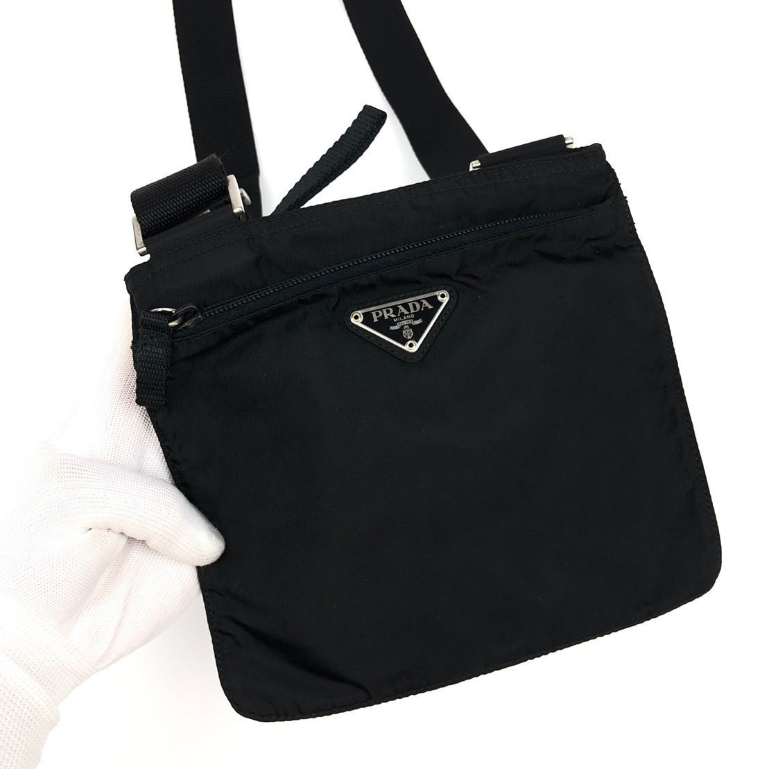PRADA NYLON CROSSBODY BAG
