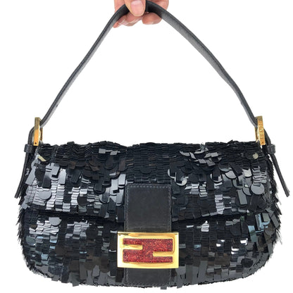 FENDI BEADED BAGUETTE BAG