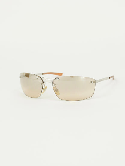 CHRISTIAN DIOR RIMLESS SUNGLASSES
