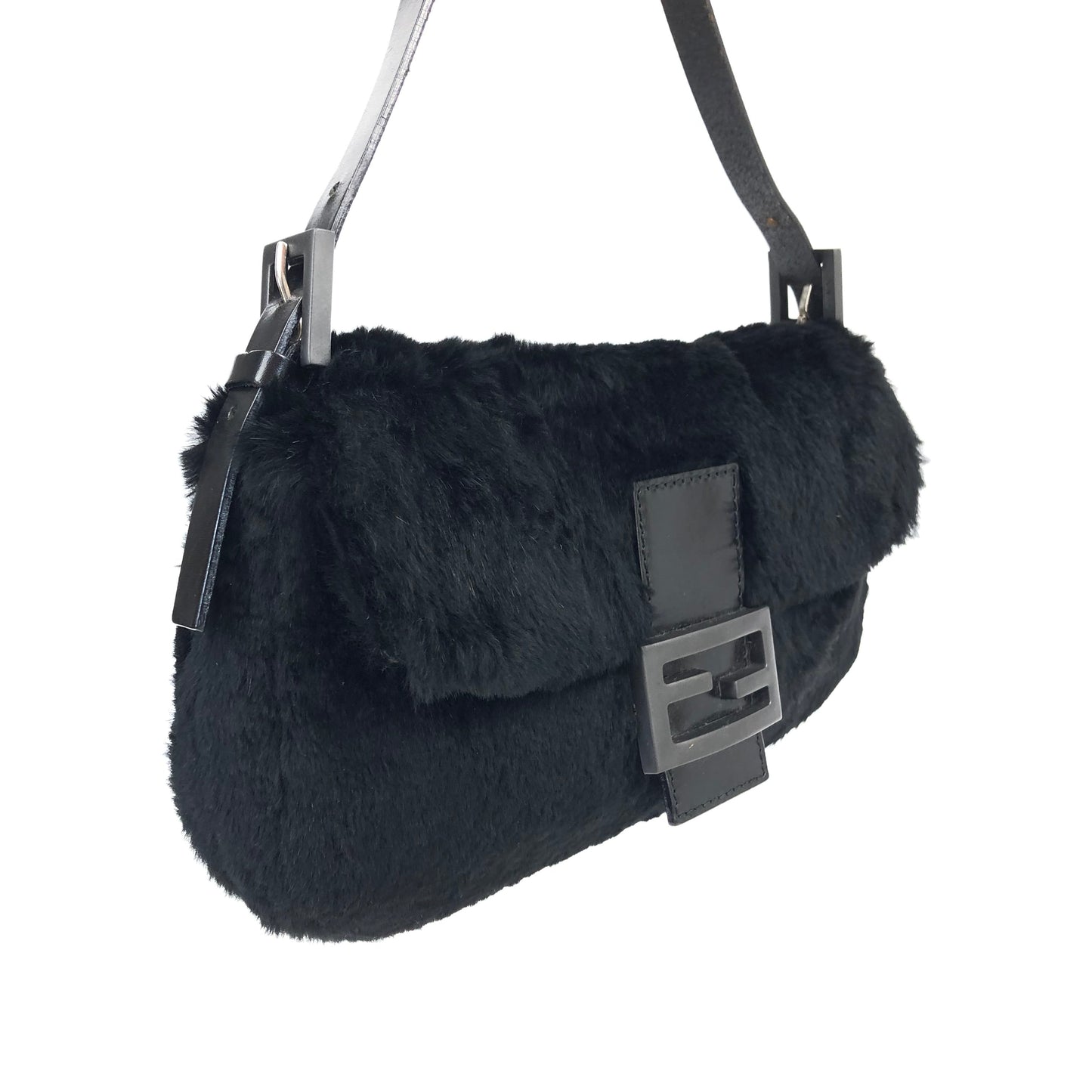 FENDI MINK FUR BAGUETTE BAG