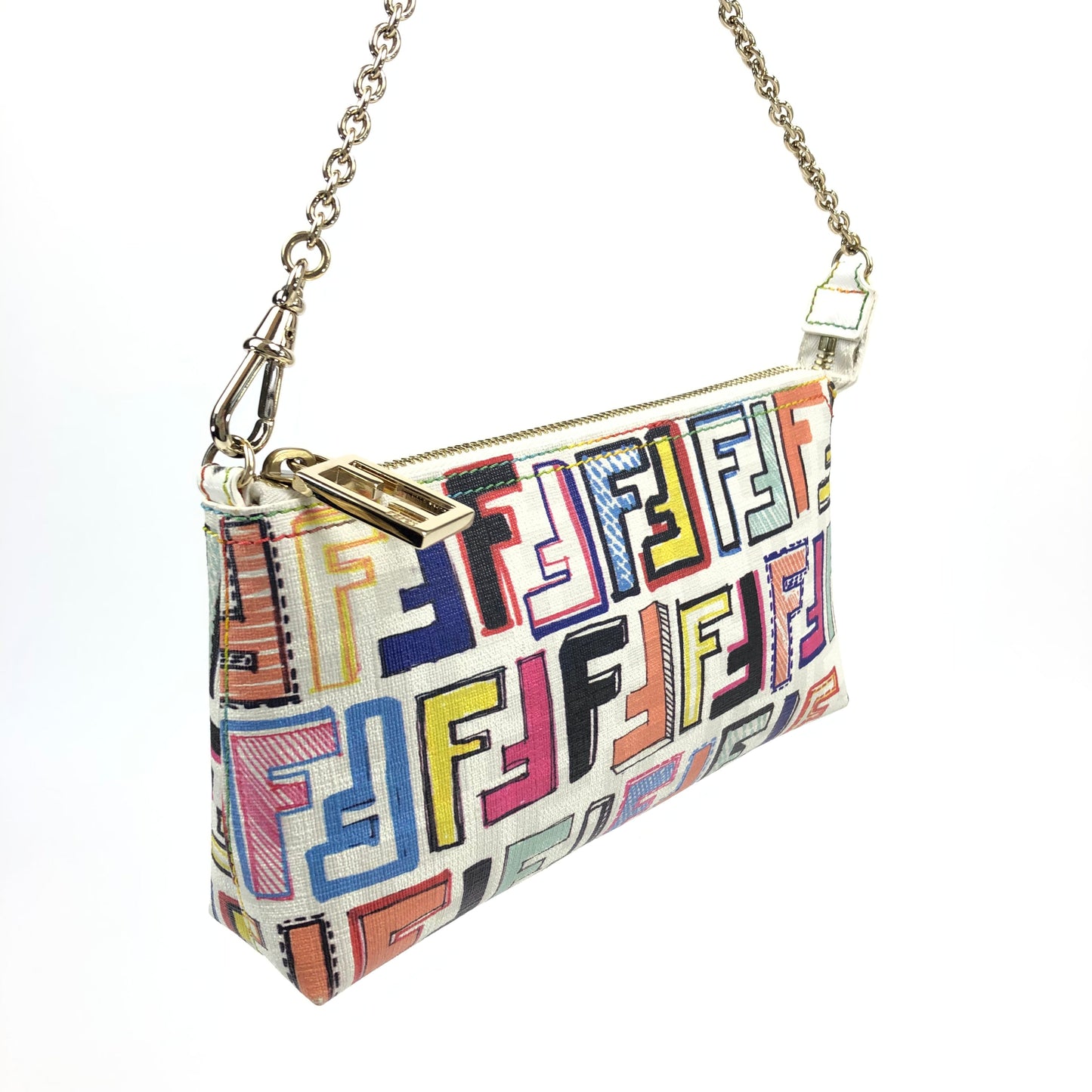 FENDI ZUCCA SHOULDER BAG
