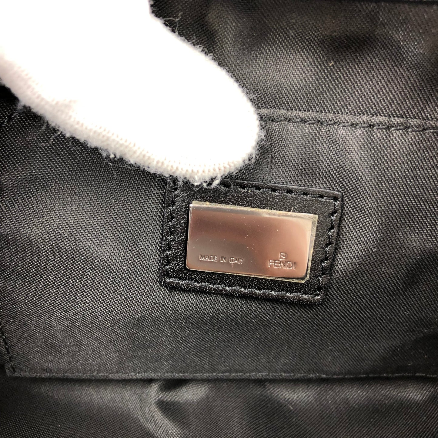 FENDI ZUCCA SHOULDER BAG