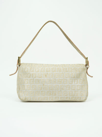 FENDI MONOGRAM SHIMMER BAGUETTE