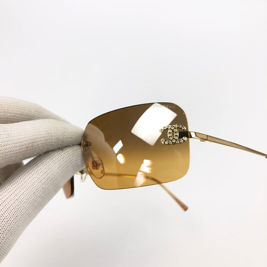CHANEL RIMLESS SUNGLASSES