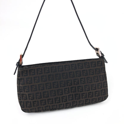 FENDI ZUCCA SHOULDER BAG