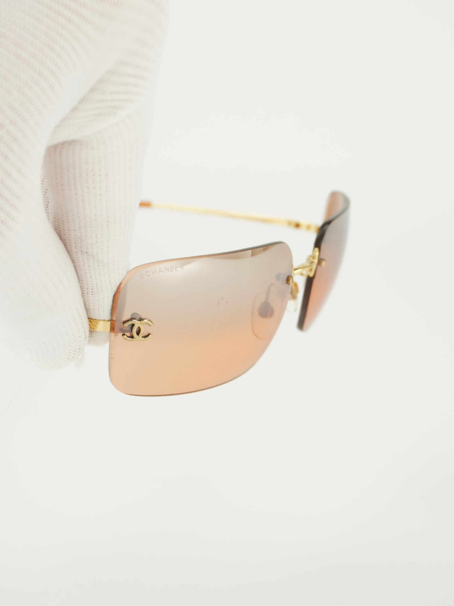CHANEL RIMLESS SUNGLASSES