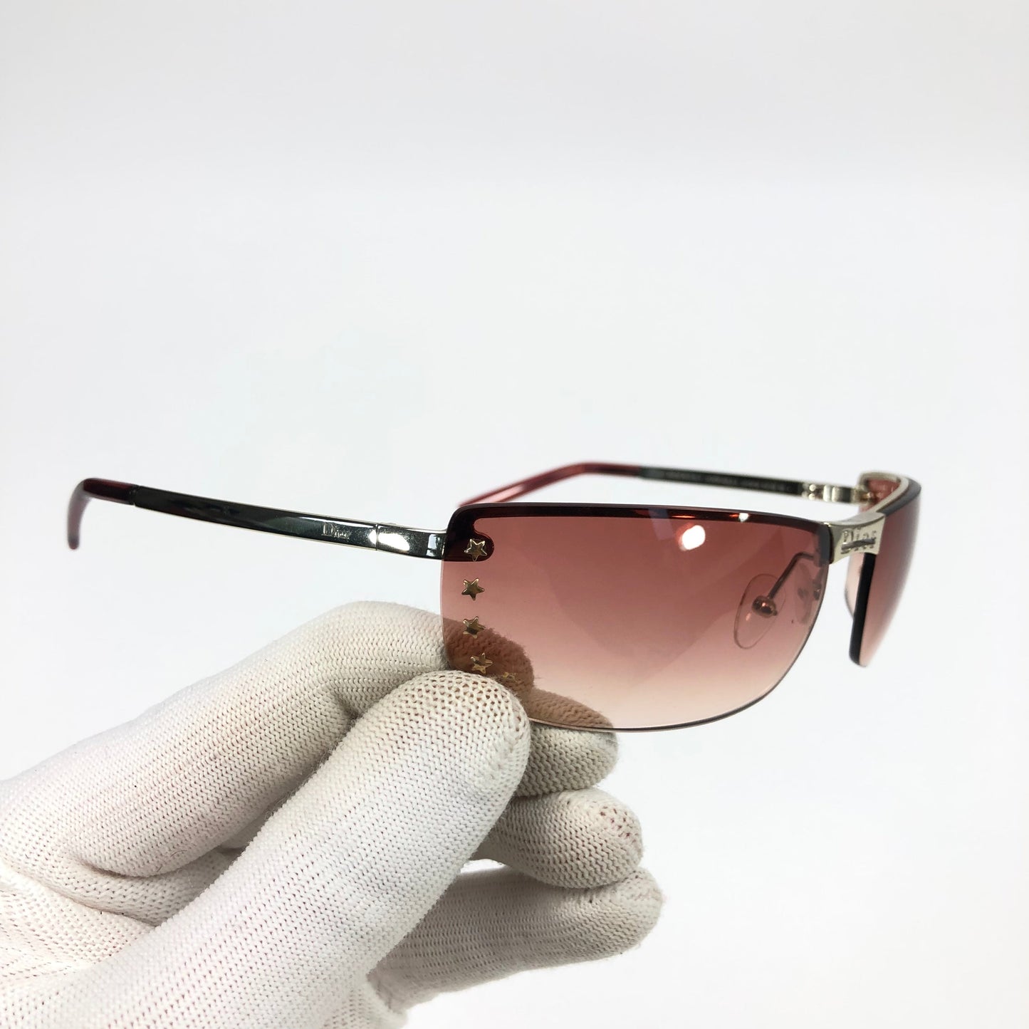 CHRISTIAN DIOR RIMLESS SUNGLASSES