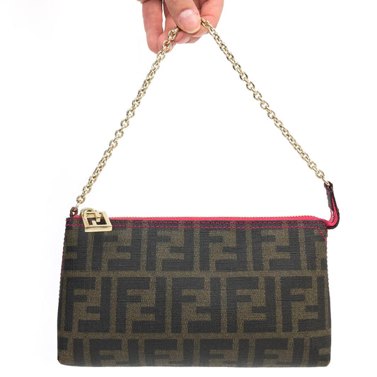 FENDI ZUCCA CHAIN BAG