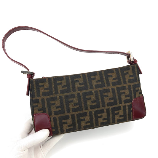 FENDI ZUCCA SHOULDER BAG