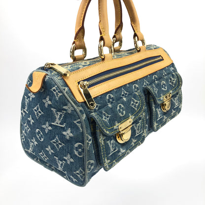 LOUIS VUITTON NEO SPEEDY DENIM BAG