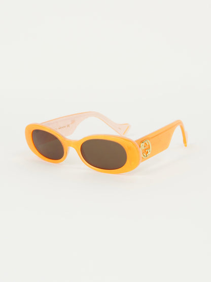 GUCCI ORANGE SUNGLASSES
