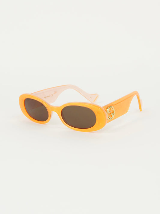 GUCCI ORANGE SUNGLASSES