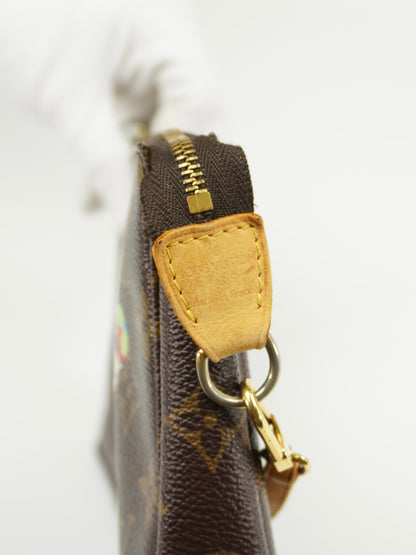 LOUIS VUITTON TAKASHI MURAKAMI PANDA POCHETTE BAG