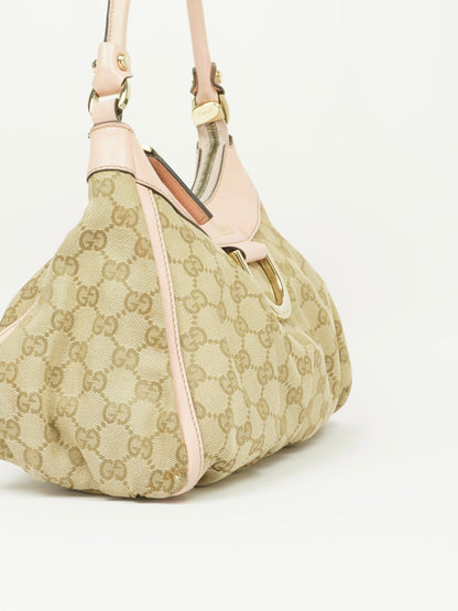 GUCCI MONOGRAM ABBEY BAG