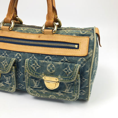 LOUIS VUITTON NEO SPEEDY DENIM BAG