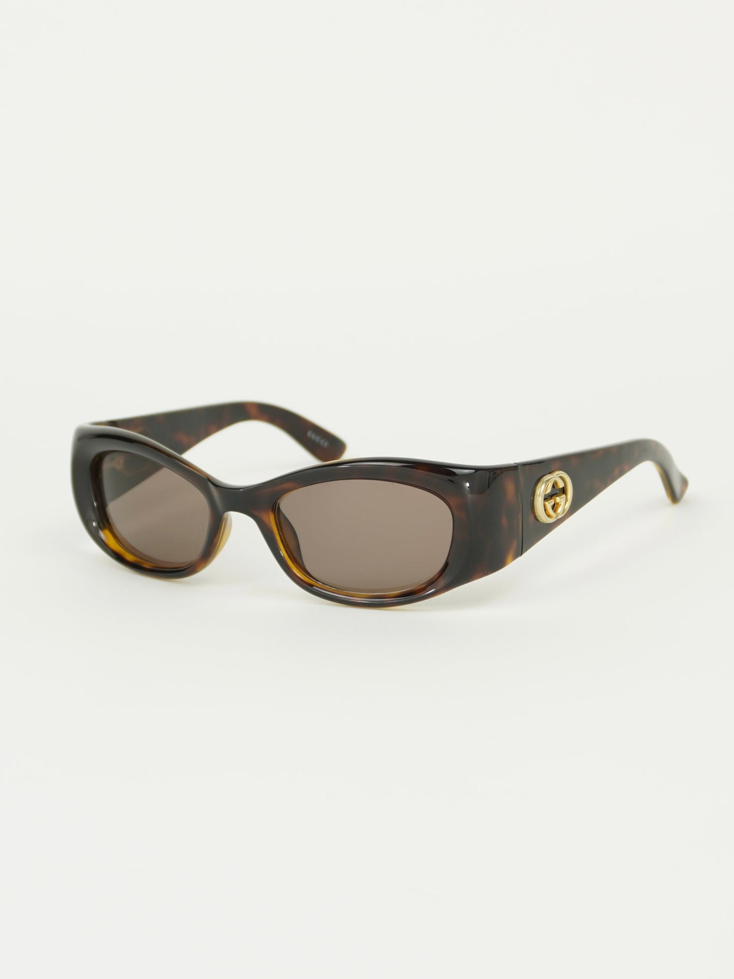 GUCCI TORTOISE SHELL SUNGLASSES