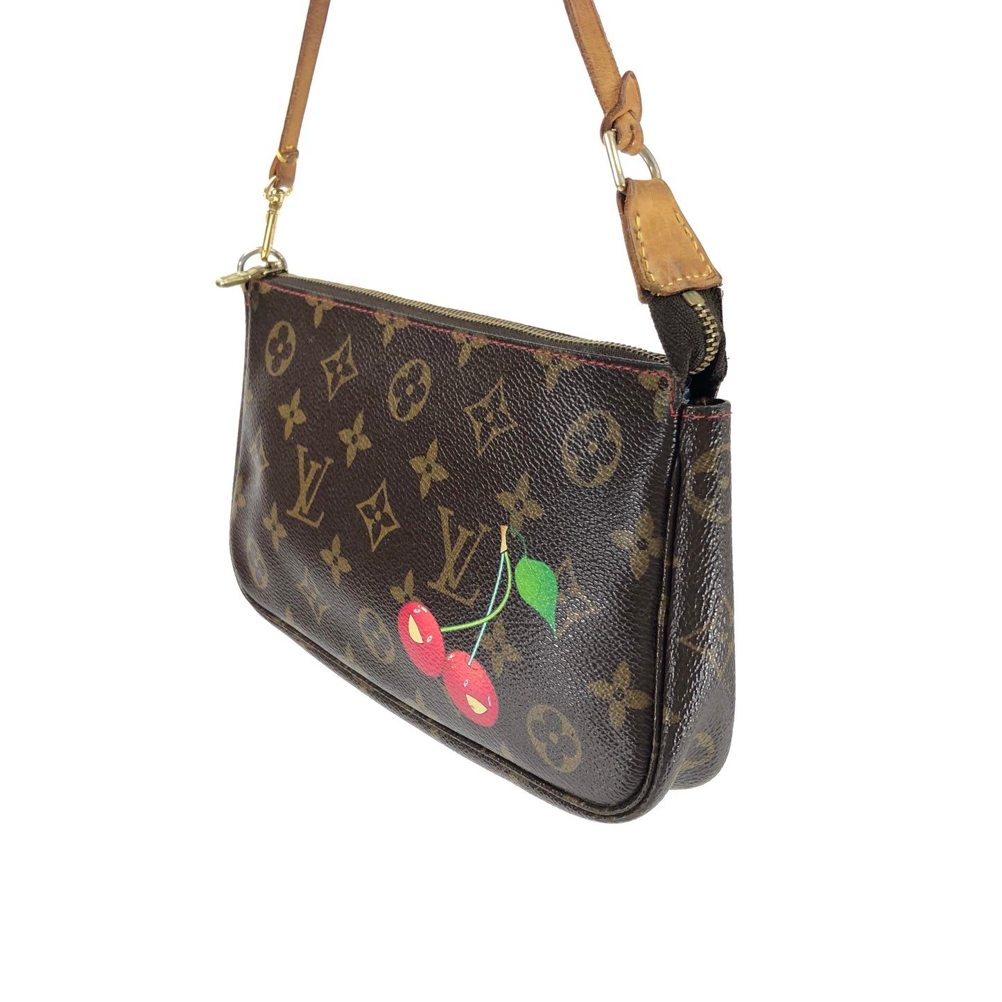 LOUIS VUITTON CHERRY POCHETTE BAG